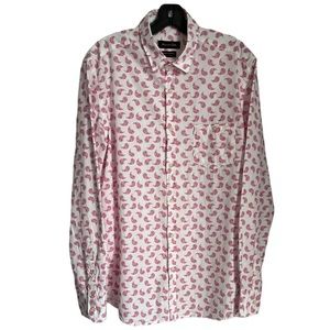 PINK PAISLEY SHIRT BY MASSIMO DUTTI